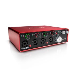 FOCUSRITE SCARLETT 18i8 Interface de Áudio (2ª Geração)