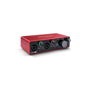 FOCUSRITE SCARLETT 2i2 Interface de Áudio (3ª Geração)