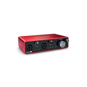 FOCUSRITE SCARLETT 4i4 Interface de Áudio (3ª Geração)