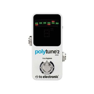 TC Electronic Afinador Polytune 2 Mini Pedal para Guitarra