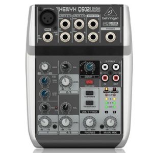 Behringer XENYX Q502USB Premium Bus Mixer com Interface USB