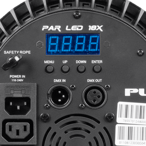 PLS Par LED 18X 18W RGBWA UV Refletor